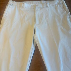 Roundtree & Yorke Men's Light Cream Chinos